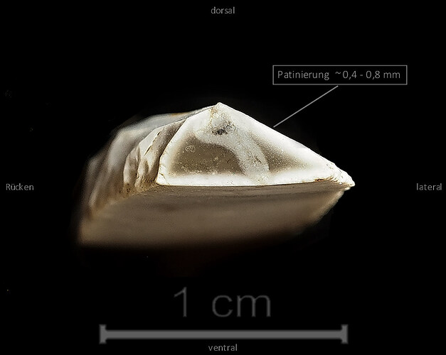 006 Bruchfläche Patina