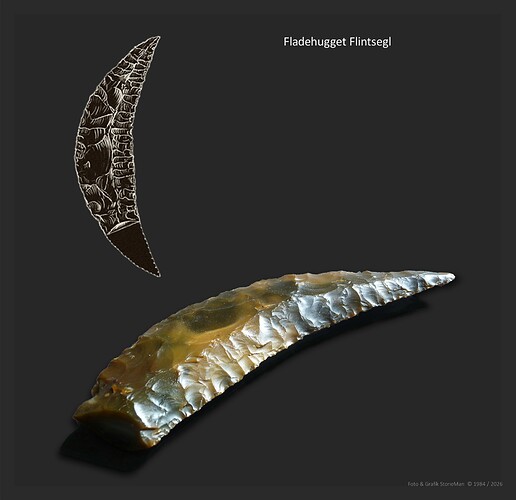 01 Fladehugget Flintsegl
