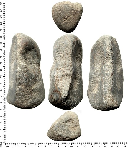 Schlagstein, Amboss, Retuscheur a