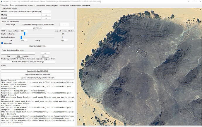 Detections + Crops
