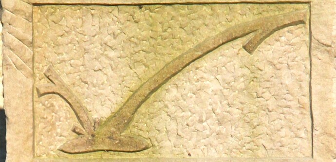 Der_Pflug_von_Walle_ca.1500_BC_Gedenkstein_zum_Fundort_1927_In_Aurich_1975_Foto_Wikimedia