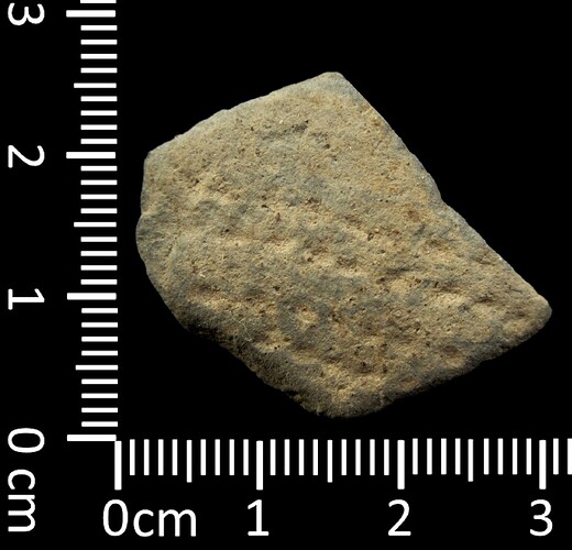 Scherbe mit 4 Einstichreihen