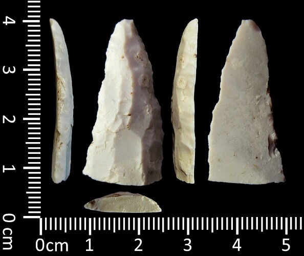 Fragment einer Spitzklinge